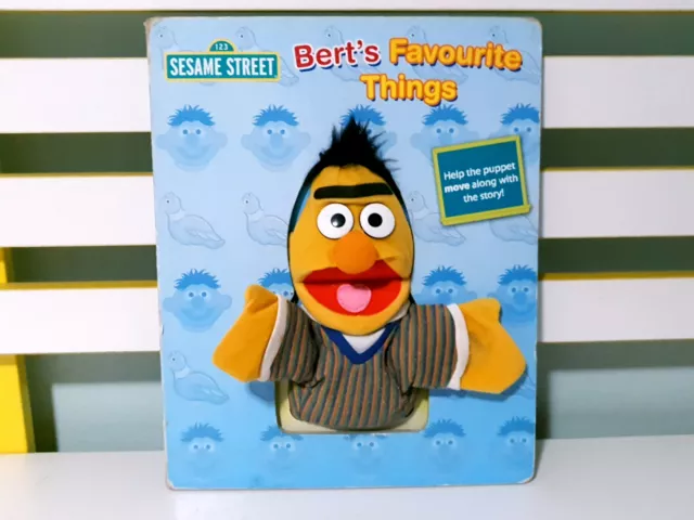 Sesame Street: Bert's Favourite Things! Finger Puppet Board Book