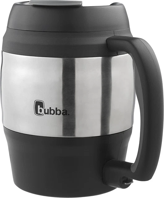 Desk Mug Insulated Coffee Beverage Thermos Tea Lid Classic Cup 52 Oz Large NEW . 3