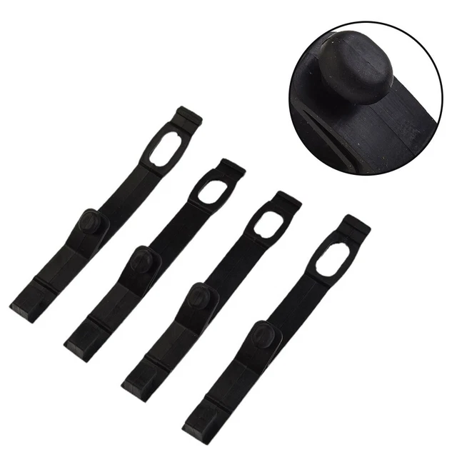 4X Universal Motorcycle Dirt Bikes Headlight Rubber Straps For 30-43mm Fork SALE