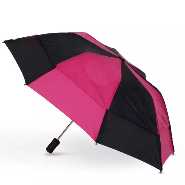 GustBuster Metro Auto Folding Vented Umbrella (2 Tone)