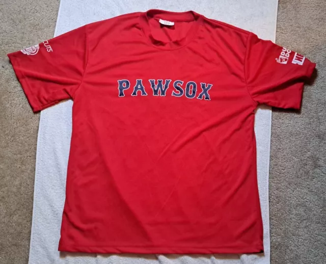 Jackie Bradley Jr PAWTUCKET RED SOX PAWSOX Minor League AAA Promo SGA JERSEY  XL