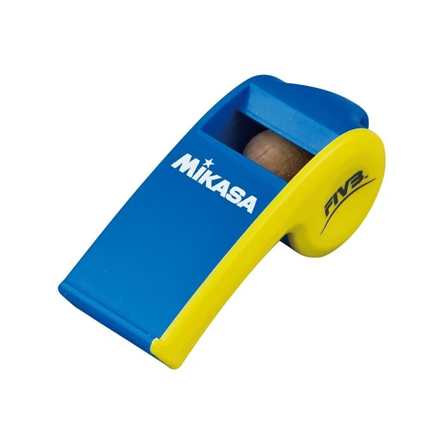 MIKASA JAPAN FIVB Volleyball Referee Whistle PUL Master Cork Type Blue