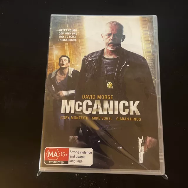 McCanick (DVD, 2013) David Morse, Ciaran Hinds, Cory Monteith NEW Region 4