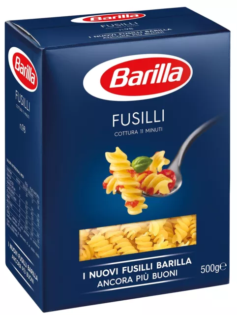 Barilla - 98 Fusilli - 30 confezioni da 500g [15kg]