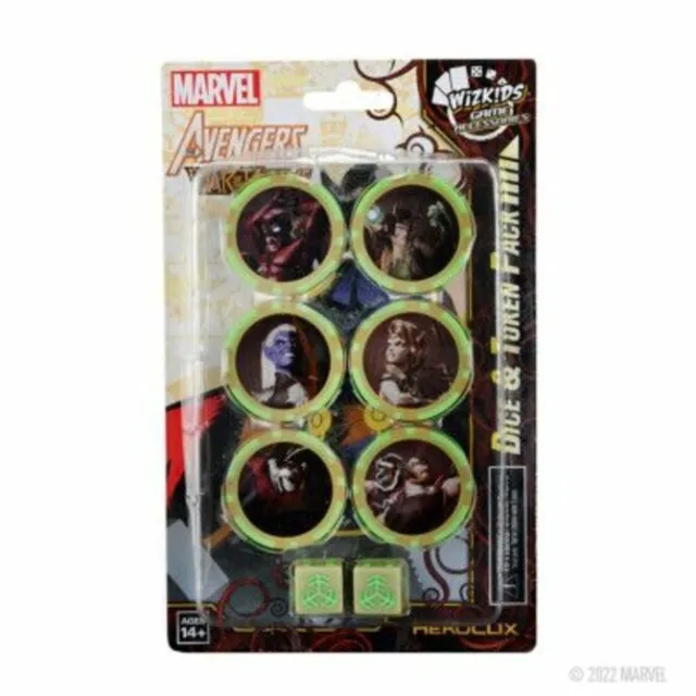 Marvel HeroClix: Avengers War of the Realms Dice & Token pack New