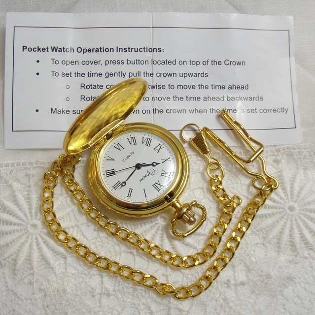 Ciprini quartz hotsell pocket watch