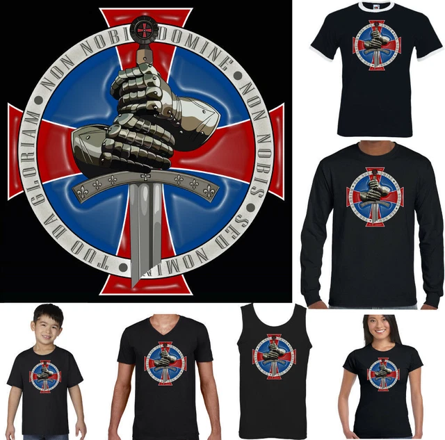 St Georges Giorno T-Shirt Uomo Bandiera Inglese Union Jack Calcio Rugby Top