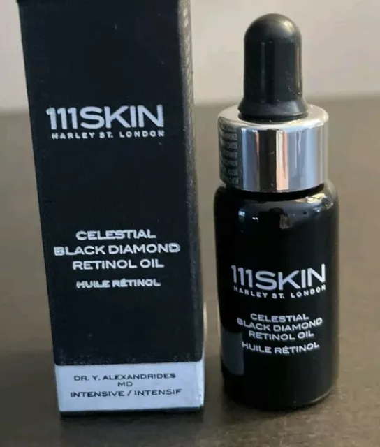 BNIB 111Skin Celestial Black Diamond Retinol Oil 5ml Deluxe Travel Size Sample