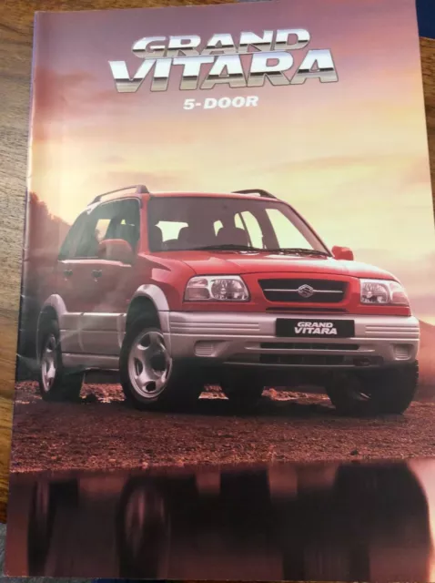 Suzuki Grand Vitara 5 door 1999 sales brochure