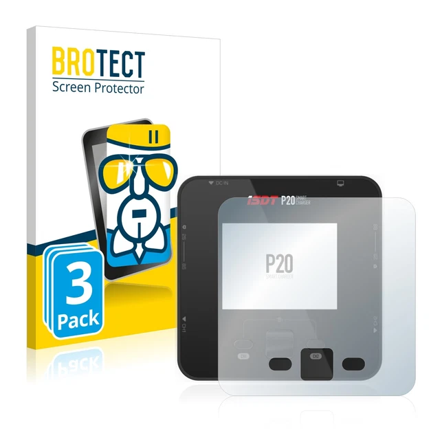 3x Pellicola Protettiva Vetro per ISDT P20 Protezione Proteggi Schermo