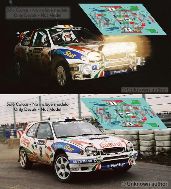 Toyota Corolla WRC Sainz Moya Rallye Monte-Carlo 1998 Ixo 1/43