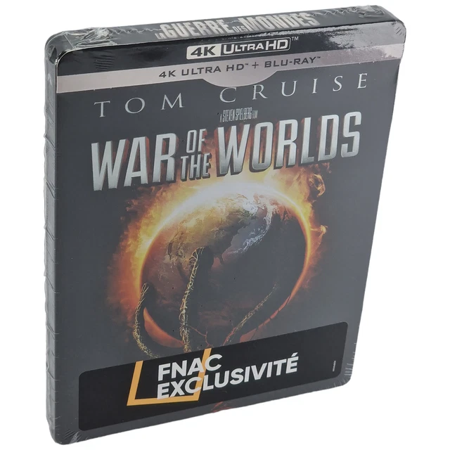 La Guerre des Mondes 4K Ultra HD Blu-ray SteelBook Fnac édit limitée Neuf