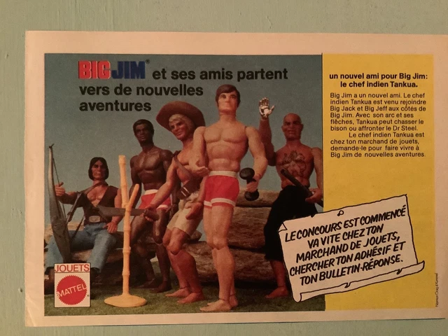 Figurine Mattel Big Jim – Safari Jungle Big Jack, 1971, Hong Kong, Sans Boîte