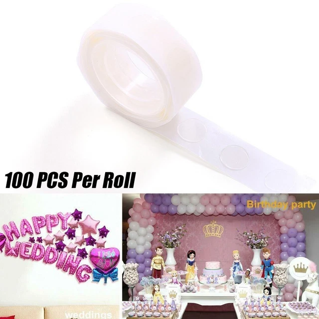 Cinta de puntos duraderos hogar fiesta hágalo usted mismo decoración pegamento hobby transparente