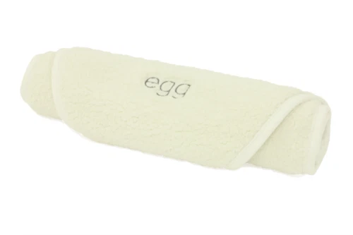 Remache de colchón sherpa para carrycot de huevos - crema