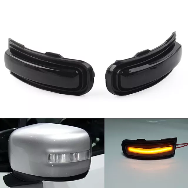 1 Pair Car LED Dynamic Front Turn Signal Lights Fit Jeep Renegade 2015-2022