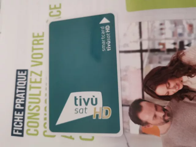 Carte Tivusat HD Carte Neuve non activée