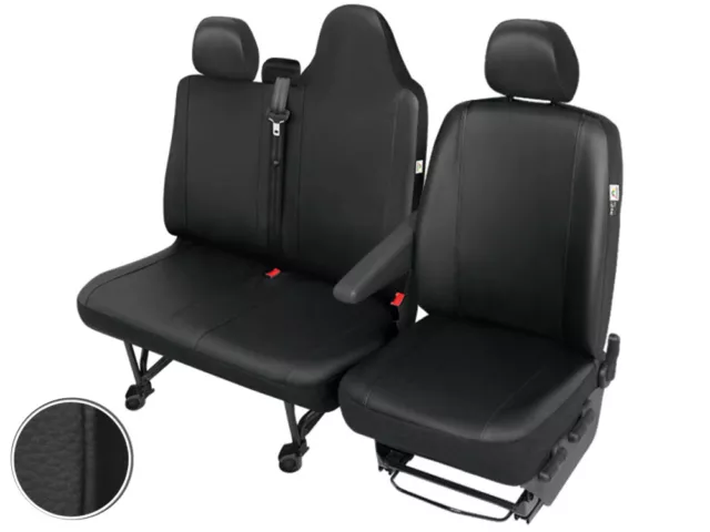 Nissan NV400 Simili Cuir Housse Siège Conducteur Banquette Double (Ensemble )