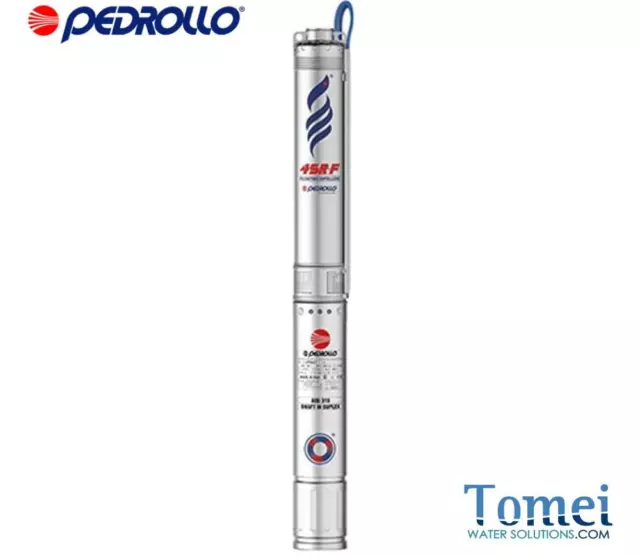 Pedrollo Deep Well BOREHOLE pump water with sand 4SRm 1.5/30F-PD 230V 2Hp 4 inch