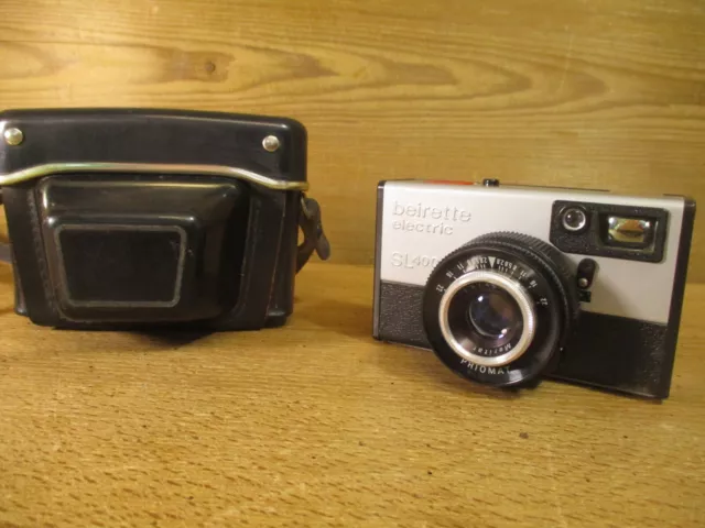 Beirette electric SL400 Meritar Optik 1:2,8 f=45  DDR Rollfilm Kamera Camera
