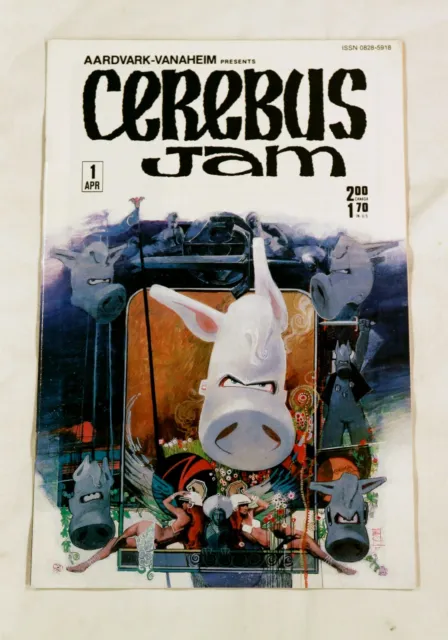 Cerebus Jam #1 1985 Aardvark-Vanaheim
