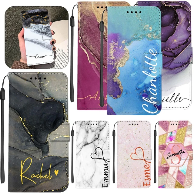 Flip Wallet Leather Personalized Case Cover For iPhone 14 Pro Max 13 12 11 XR 8
