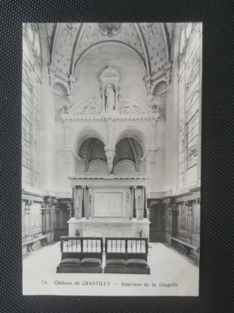 CPA 60 Château de CHANTILLY - Intérieur de la Chapelle