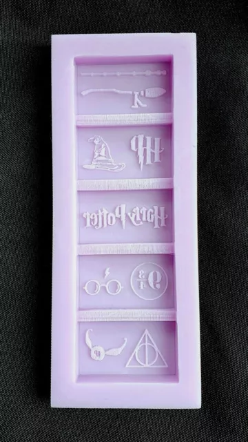 Harry Potter Snap Bar Silicone Mould For Wax Melts, Chocolate, Resin And More