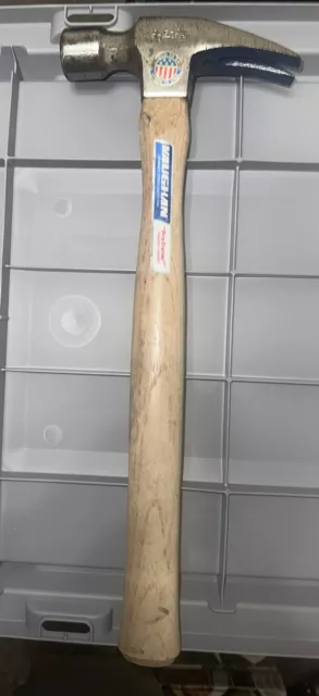 NEW Vintage Vaughan 28 Oz 18in. Super Framing Hammer Wood Handle 606M Milled