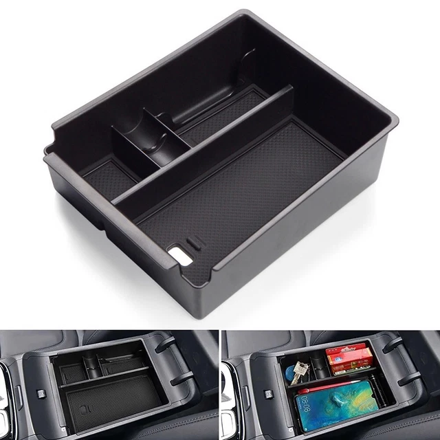 Organisateur Console Centrale LFOTPP Pour Suzuki Jimny 2018-2022 - Boîte De Rangement Noir