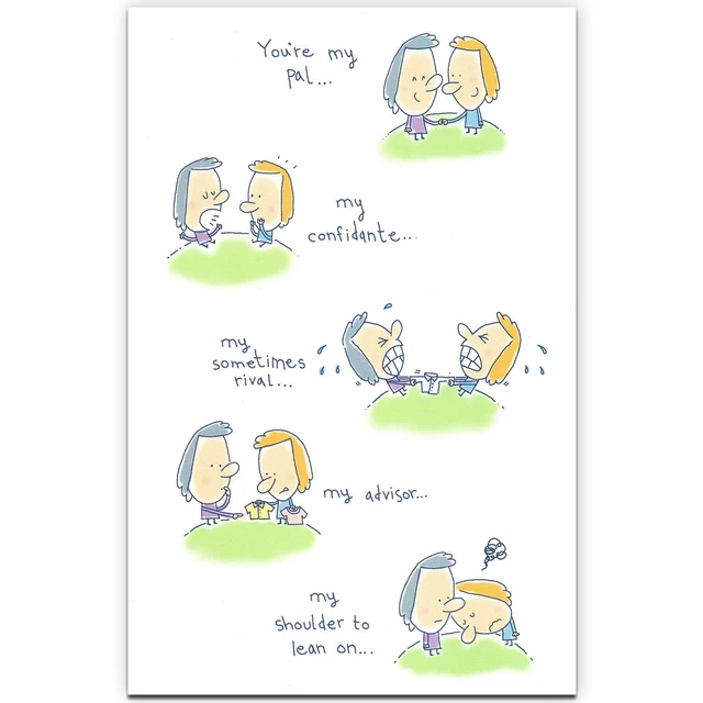 Cute Heartfelt HAPPY BIRTHDAY Card, FOR SISTER by American Greetings  + Envelope