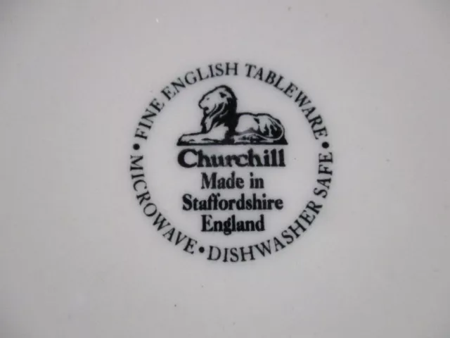 Churchill. Blue Willow Pattern. Dinner Set Replacement Pieces. Made In England.