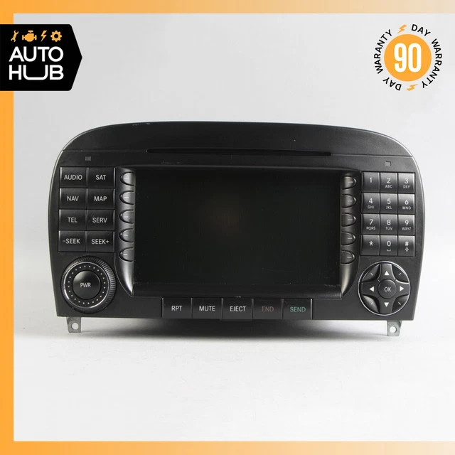 05-08 Mercedes R230 SL500 SL55 AMG Command Head Unit Radio Navigation CD OEM
