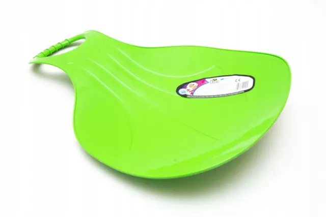 Luge pour enfants Prosperplast Kid 2 toboggan ? neige - couleur verte.