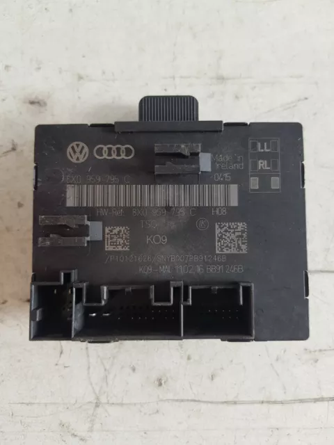 Audi Q3 Rsq3 Porte Arrière Hors-Jeu/Proche Gauche Module De Commande Droite Ecu 8X0959795C