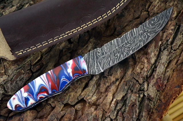 Custom 8.7"OAL Hand Forged Damascus Steel Hunting Knife Handmade (Z498-C) 3
