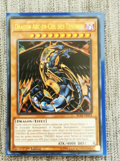 Carte Yu-Gi-Oh - Dragon Arc-en-Ciel des Ténèbres - BLRR-FR054 - Ultra rare - VF