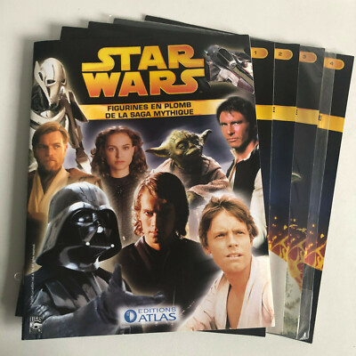 LES DOSSIERS OFFICIELS STAR WARS FASCICULES N° 1 À 9 EDITIONS ATLAS 