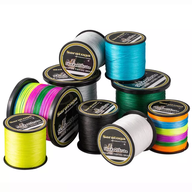 8 Strands 130LB-300LB Braid 100m~2000m Super Dynema Fishing Line All Colors