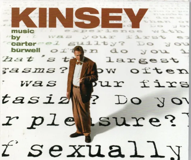 KINSEY original soundtrack score by Carter Burwell cd
