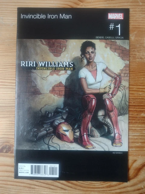 Invincible Iron Man#1 Riri Williams Hip Hop Variant (2016)