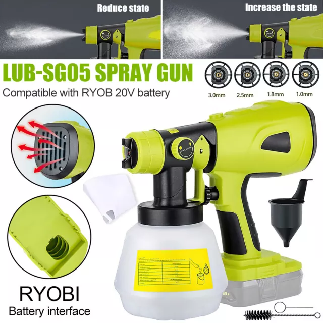 Ryobi cordless paint gun clearance