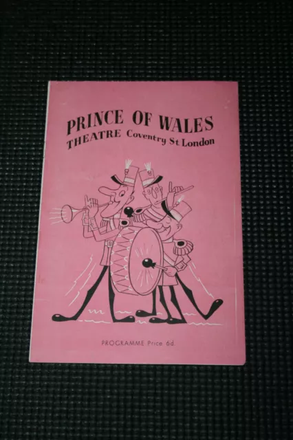 All Star Vaudeville - 1951 Prince Of Wales Theatre Programme - Nellie Lutcher