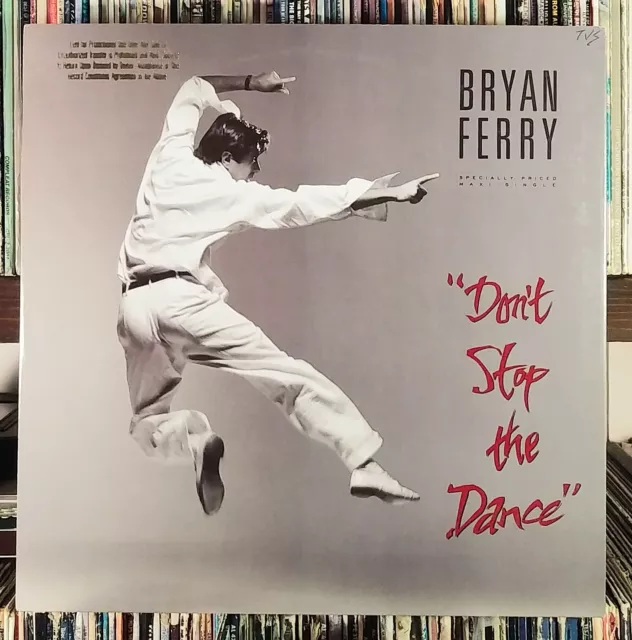 BRYAN FERRY Don't Stop The Dance 12" SINGLE Slave To Love SPECIAL REMIXES Roxy