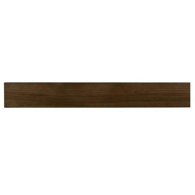 Rustic 3.25x24 Peel & Stick Rectangular Brown Wood Textured Mosaic Tile MTO0773