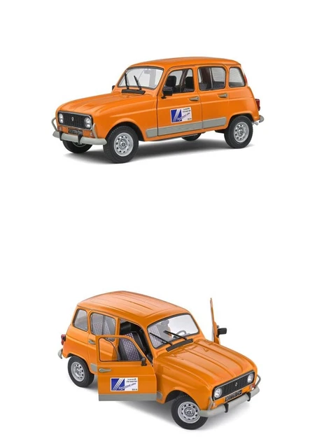 RENAULT 4L GTL DDE ORANGE DDE 1978 SOLIDO 1/18 Neuf Boite D'ORIGINE