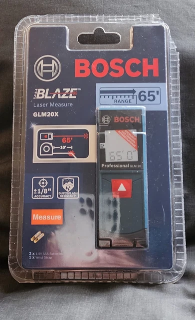 Bosch Blaze GLM20X 65ft Laser Measure NEW FAST FREE SHIPPING!!!!!