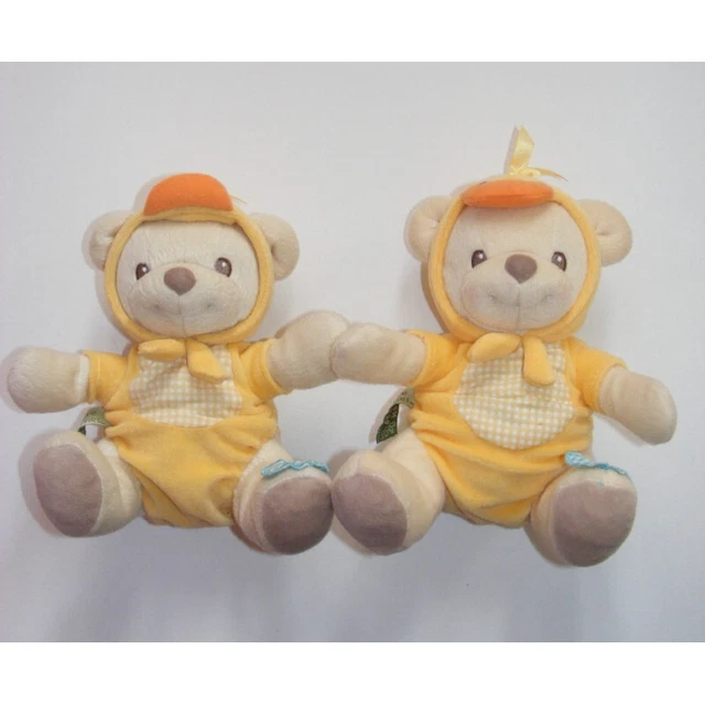 Doudou nature bearries ours déguisé en canard jaune FISHER PRICE - 2333