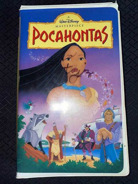 Walt Disney Pocahontas VHS 1996 Masterpiece Collection Clamshell