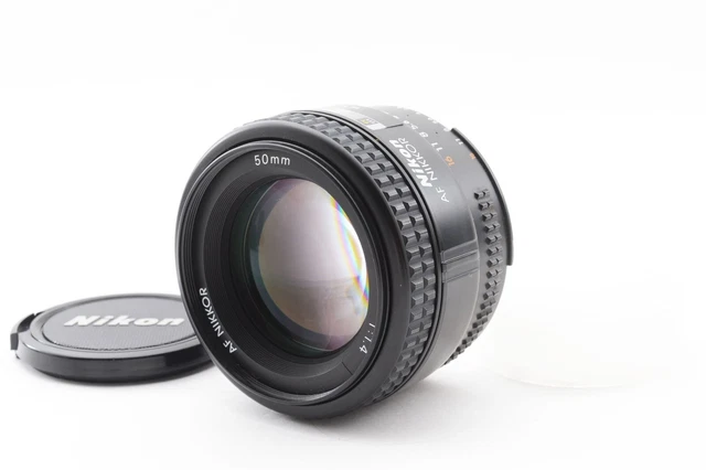 【TOP MINT】 Nikon NIKKOR AF 50mm f/ 1.4 Standard Prime Lens from Japan 4678